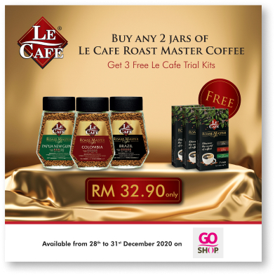 Le Cafe social media 2